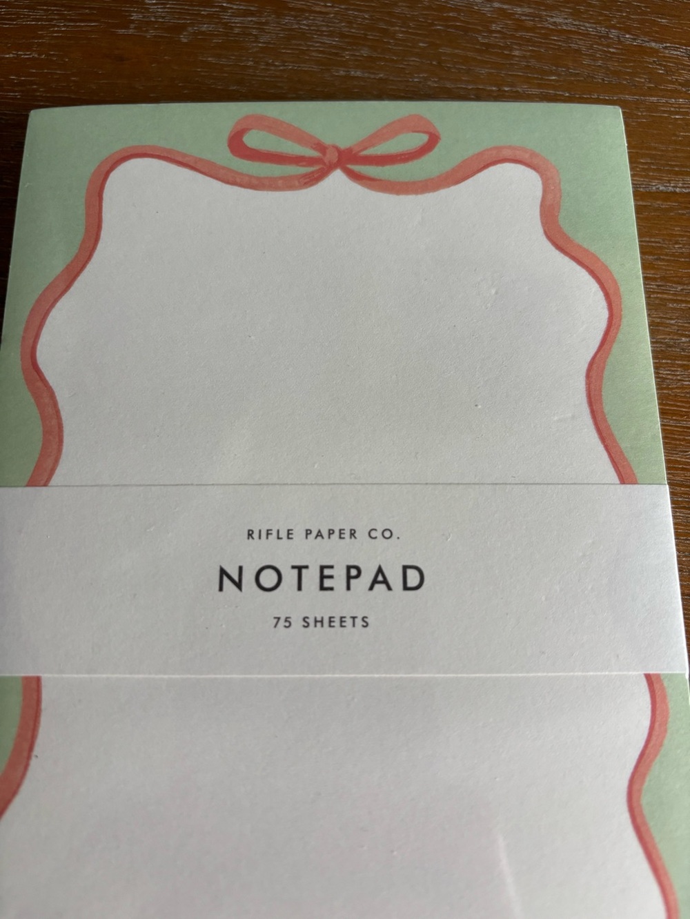 Rifle Paper Co. Ribbon Notepad - Picture 4 of 5